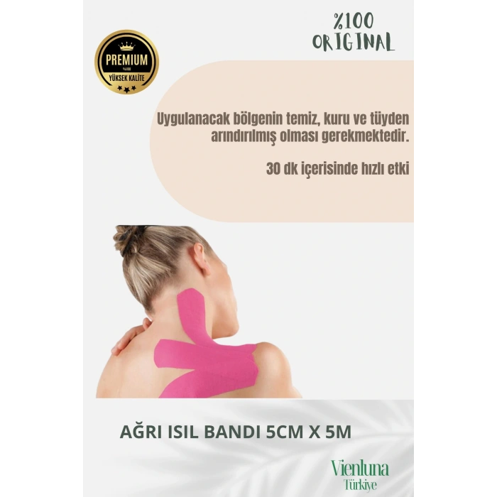 Esnek Eklem Omuz 5x5 Ağrı IsıI Bandı