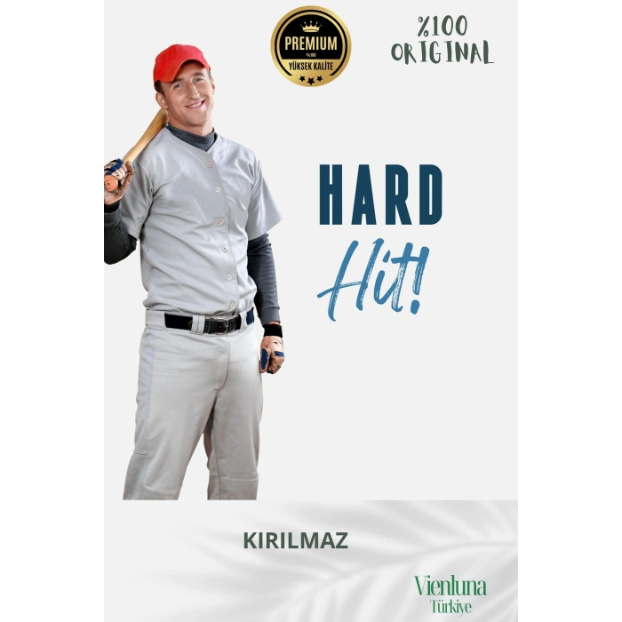 Özel Üretim İnanılmaz Kavrayışlı Kırılmaz Sağlam Kaliteli Ahşap 28 İnç Baseball Beyzbol Sopası 61 Cm