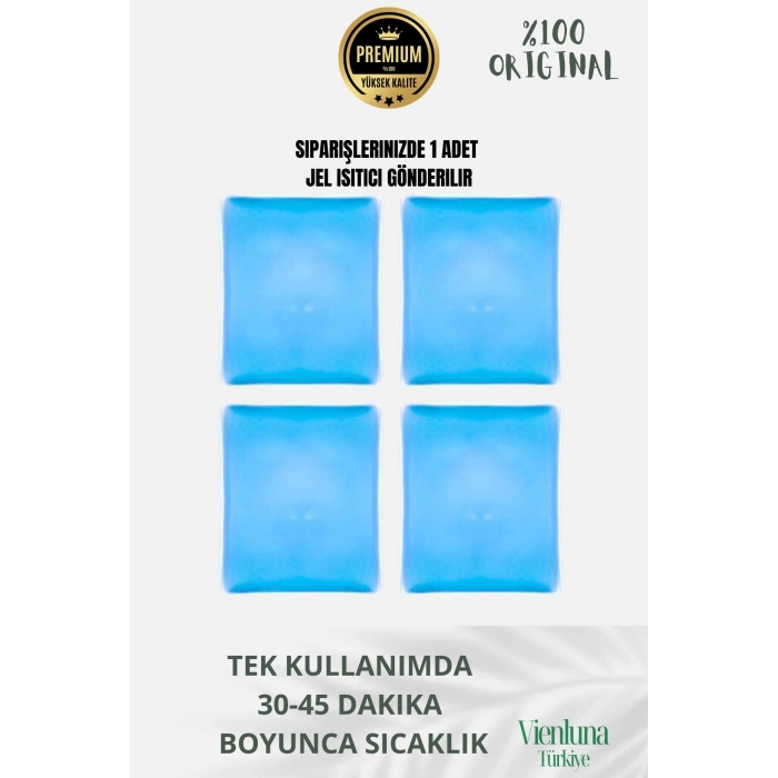 Çok Amaçlı Soğuk Havalarda Kare Şeklinde Sihirli Jel El Sıcak Tutan Isıtıcı Torba Cep Sobası 3 Adet