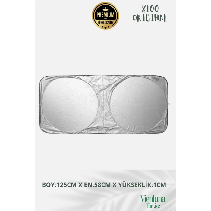 Özel Tasarım UV Koruma Çok Katmanlı Çantalı Katlanabilir Kompakt Portatif Ön Cam Araba Güneşliği