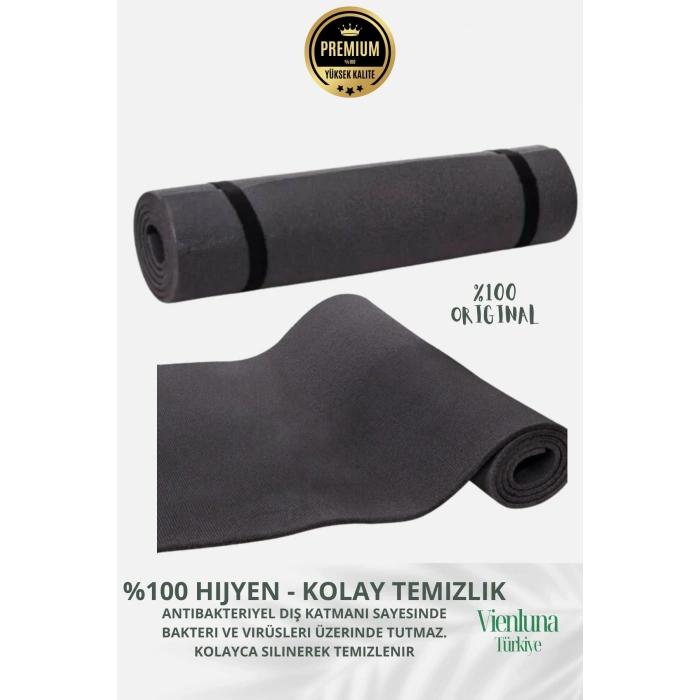 Lüks Kalın Omuz Askılı Su Korumalı Yumuşak Rahat Çift Yönlü Minder Kamp Çadır Taban Matı 6,5mm