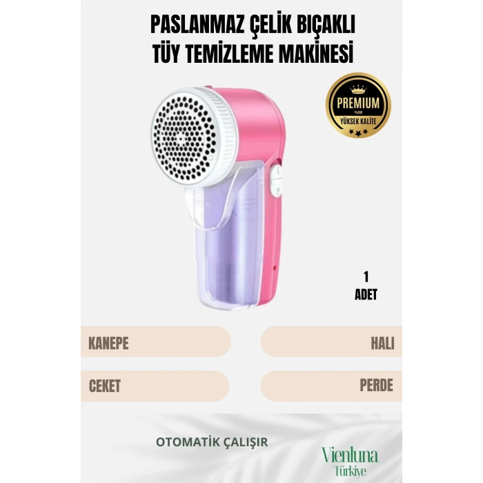 Premium Ürün Taşınabilir Tiftik Kazak Tüy Toz Alıcı Takım Elbise Halı Otomatik Temizleme Makinesi