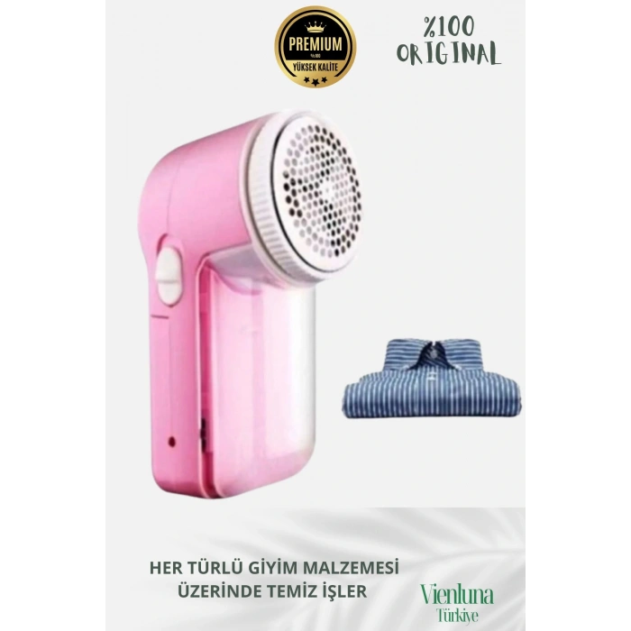 Premium Ürün Taşınabilir Mavi Tiftik Kazak Tüy Toz Alıcı Takım Elbise Halı Pilli Temizleme Makinesi