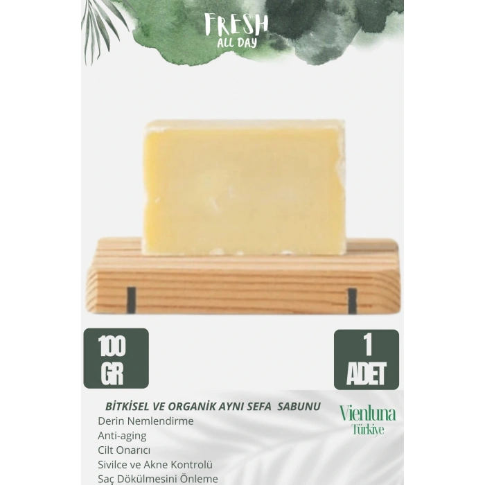 Özel Üretim El Yapımı %100 Doğal Ferah Kokulu Cilt Dostu Orijinal Aynısefa Sabunu 1 Adet