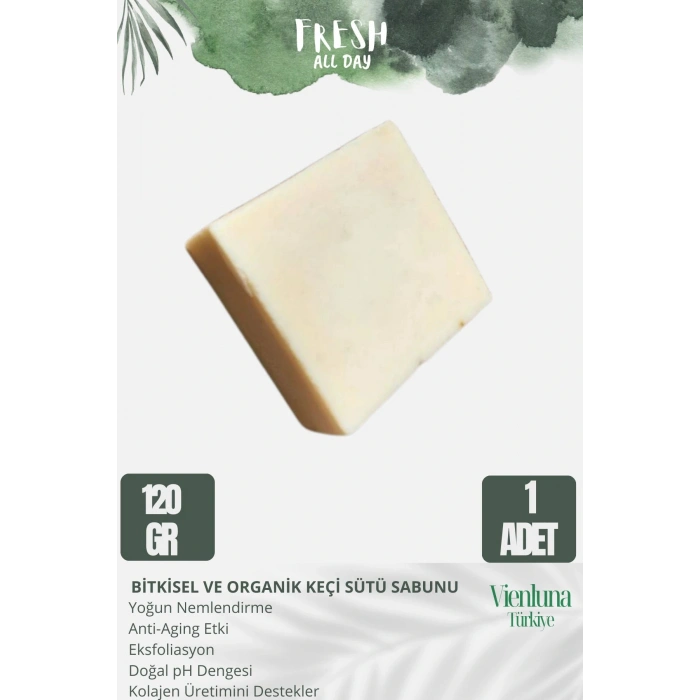 Özel Üretim El Yapımı %100 Vücut Saç Lüks Doğal Ferah Kokulu Cilt Dostu Orijinal Keçi Sütü Sabunu