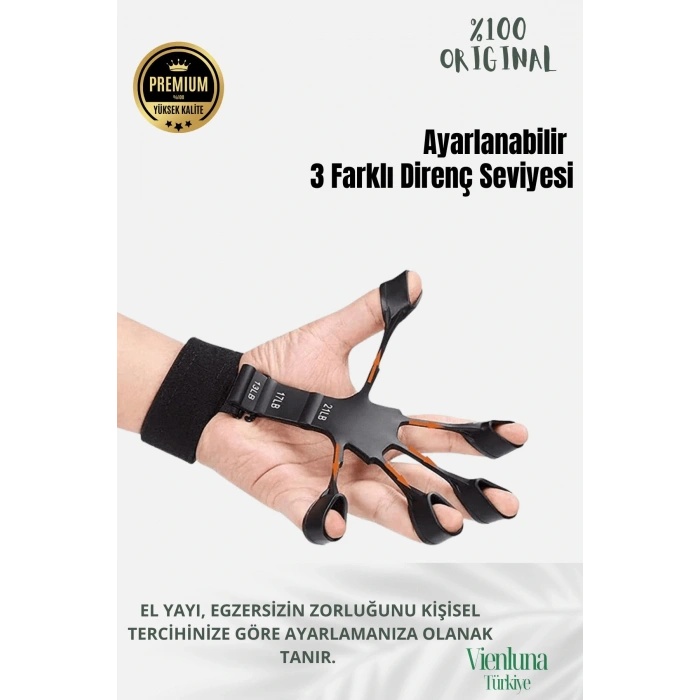 Premium Ürün Spor Kas Parmak El Bilek Kol Güçlendirici Geliştirici Kavrama Silikon Örümcek Lastik