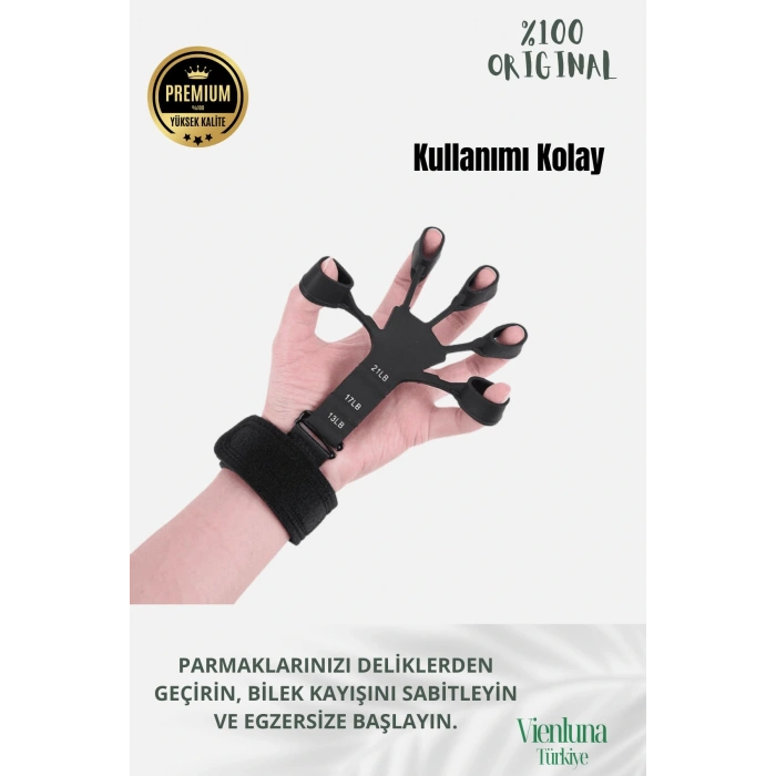 Premium Ürün Spor Kas Parmak El Bilek Kol Güçlendirici Geliştirici Kavrama Silikon Örümcek Lastik