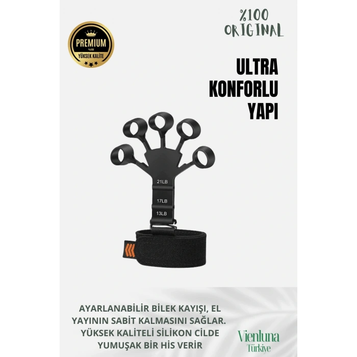 Premium Ürün Spor Kas Parmak El Bilek Kol Güçlendirici Geliştirici Kavrama Silikon Örümcek Lastik