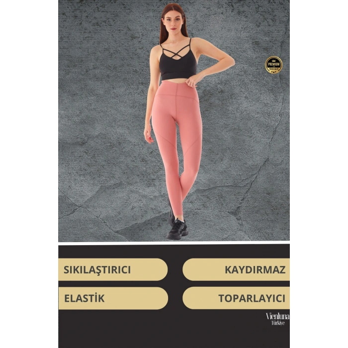 Yeni Koleksiyon Yüksek Bel Şekillendirici Günlük Rahatlık Spor Stil Toparlayıcı Sıkılaştırıcı Tayt