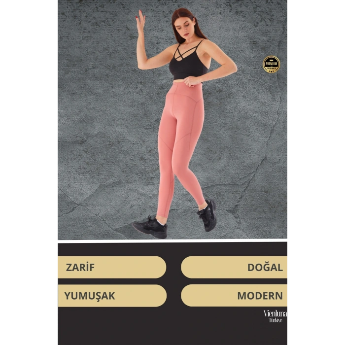 Yeni Koleksiyon Yüksek Bel Şekillendirici Günlük Rahatlık Spor Stil Toparlayıcı Sıkılaştırıcı Tayt