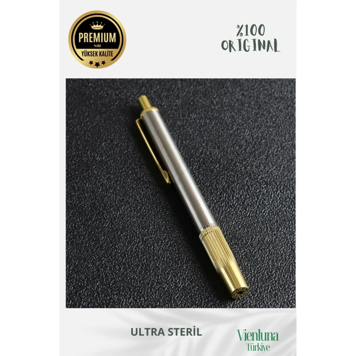 Özel Üretim Profesyonel Seri Kutulu Hassas Bölge Rahat Metal Gövde Dayanıklı Hacamat Kalemi 1 Adet