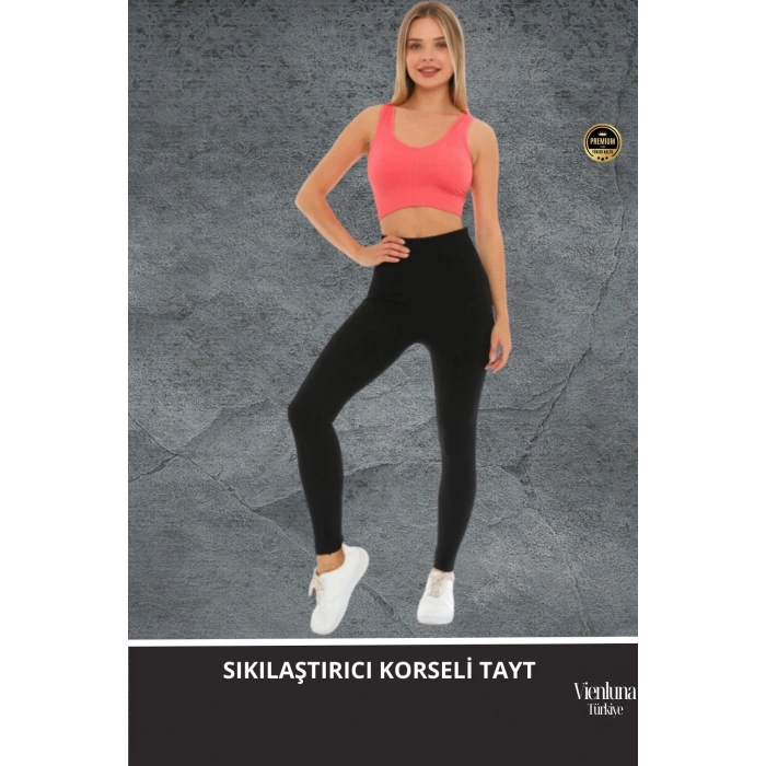 Premium Seri Sıkılaştırıcı Şekillendirici Toparlayıcı Fitilli İç Göstermez Popo Destekleyici Tayt