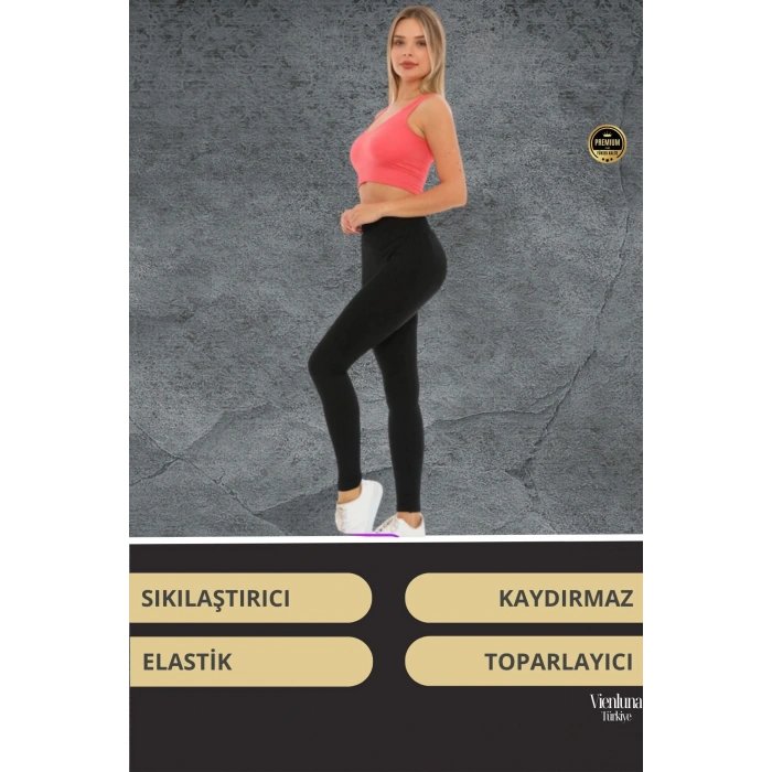 Premium Seri Sıkılaştırıcı Şekillendirici Toparlayıcı Fitilli İç Göstermez Popo Destekleyici Tayt