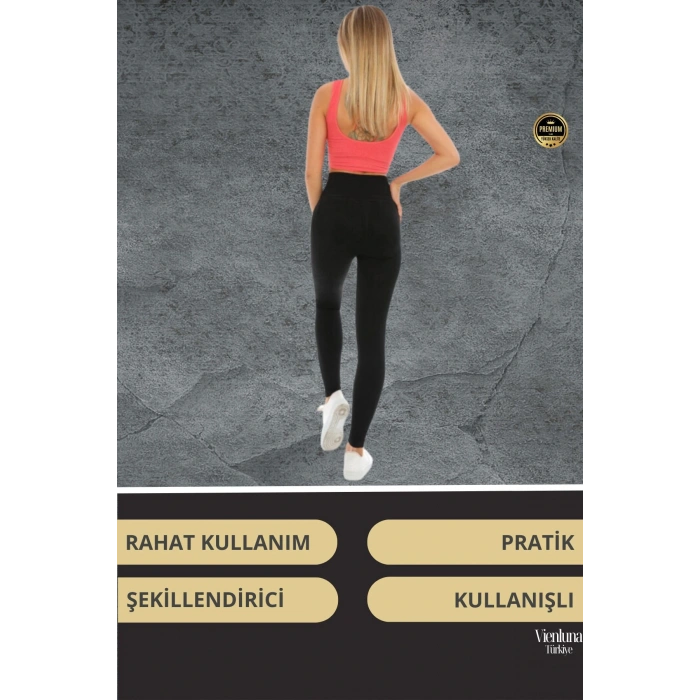 Premium Seri Sıkılaştırıcı Şekillendirici Toparlayıcı Fitilli İç Göstermez Popo Destekleyici Tayt