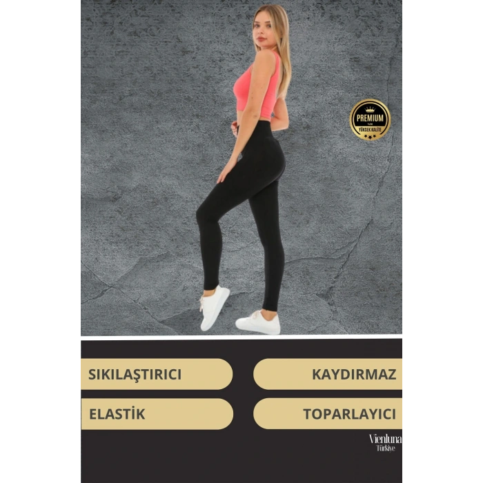 Premium Seri Sıkılaştırıcı Şekillendirici Toparlayıcı Fitilli İç Göstermez Popo Destekleyici Tayt