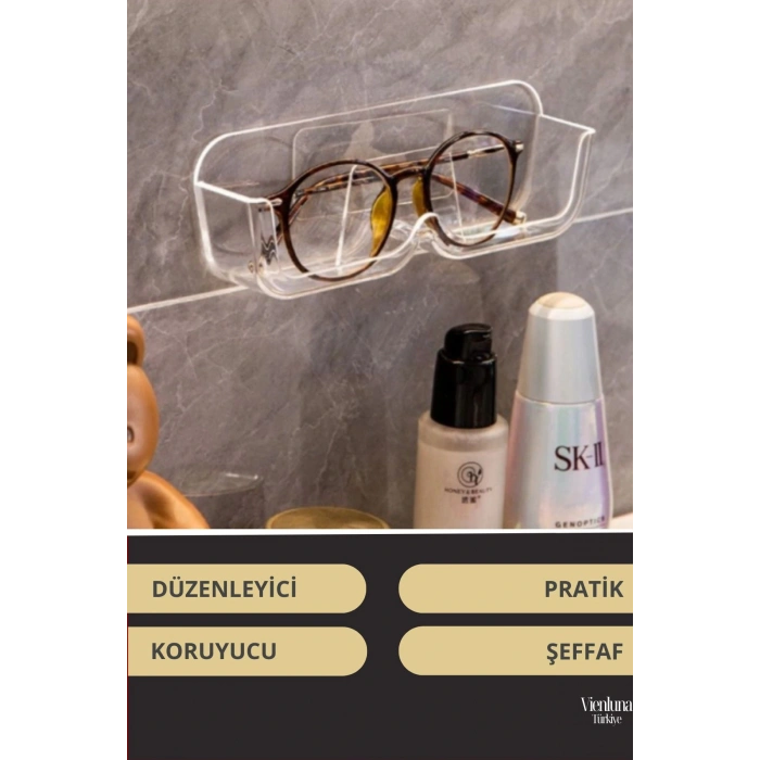 Özel Üretim Dolap Banyo Masa Kendinden Yapışkanlı Şeffaf Gözlük Düzenleyici Koruyucu - 1 Adet