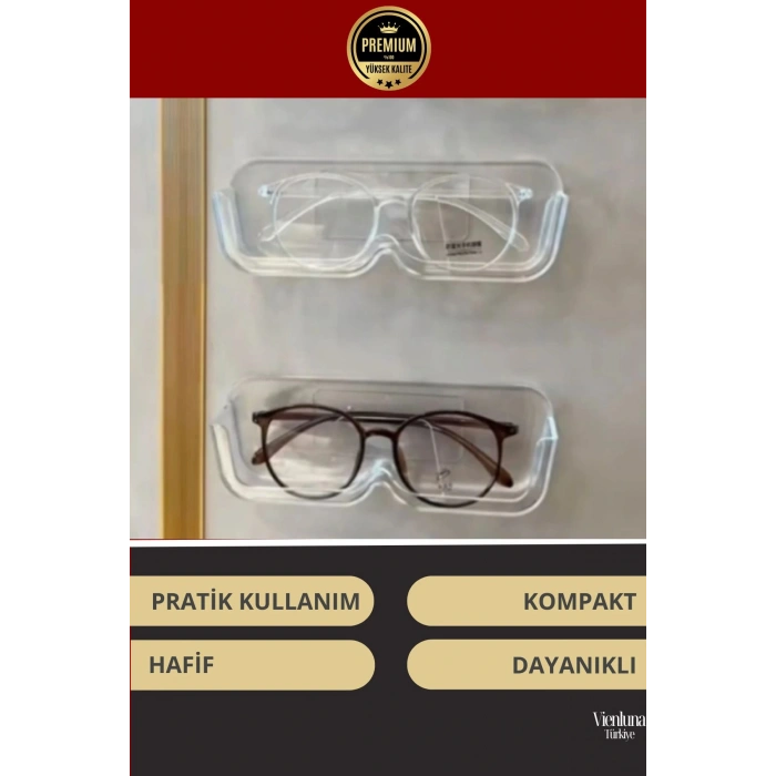 Özel Üretim Dolap Banyo Masa Kendinden Yapışkanlı Şeffaf Gözlük Düzenleyici Koruyucu - 2 Adet