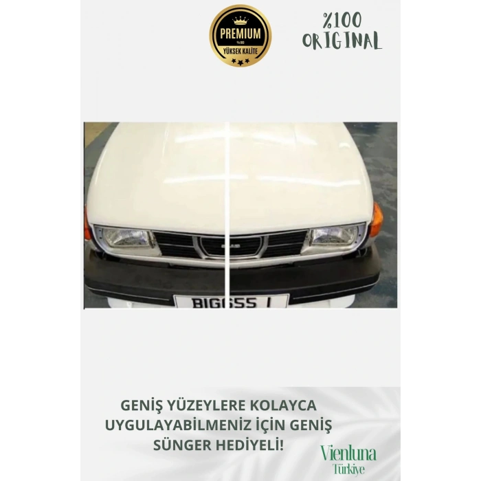 Premium Kalite Uzun Ömürlü Suya Dayanıklı Kauçuk ve Plastik Dış Aksam Siyah Tampon Parlatıcı Boya