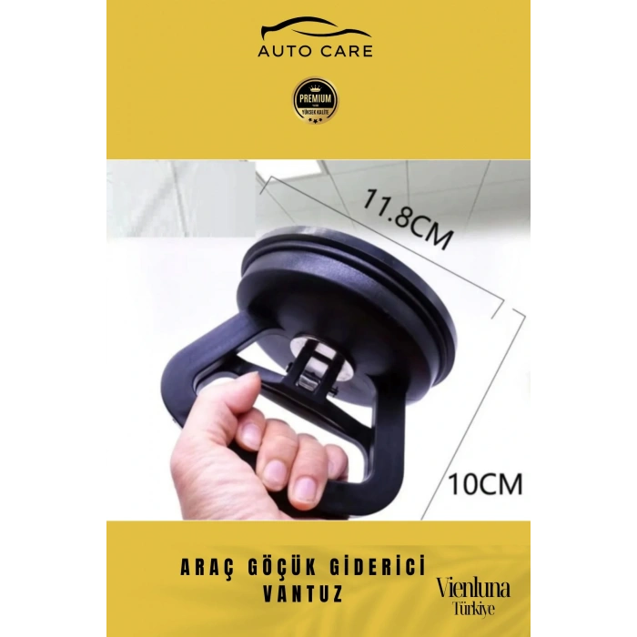 Premium Seri Çok Amaçlı Araç Göçük Giderici Pratik Araba Otomobil Araç Kaporta Vakum Vantuz