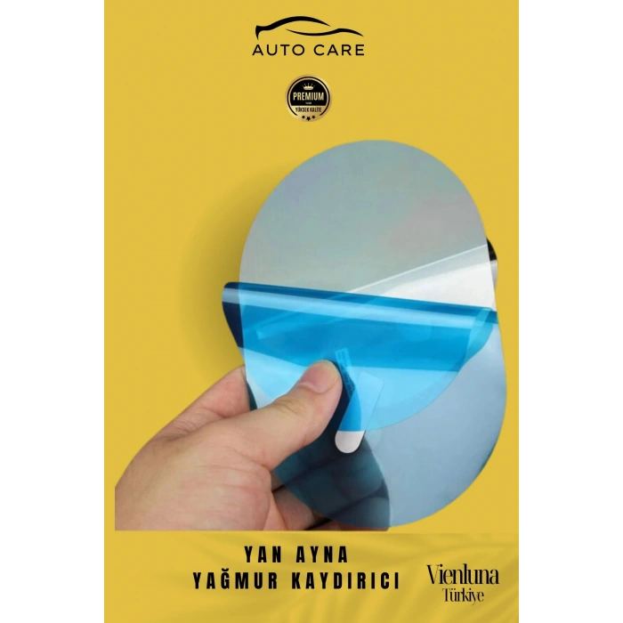 Preimum Üretim Yağmur Kaydırıcı Buğu Önleyici Film Araba Dikiz Aynası Filmi Su Tutmaz 2 Adet