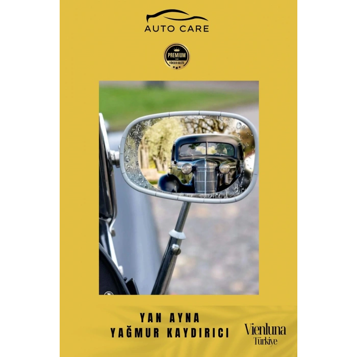 Preimum Üretim Yağmur Kaydırıcı Buğu Önleyici Film Araba Dikiz Aynası Filmi Su Tutmaz 4 Adet