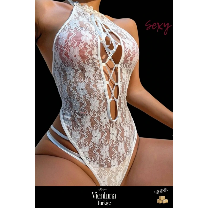 Yeni Sezon Premium Seksi Erotik Çekici Şık Rahat Lüks Modern Zarif Fantezi Dantelli Babydoll Body