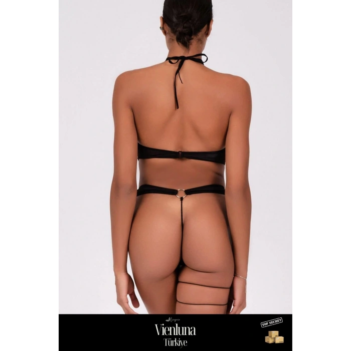 Premium Seri Kadın Şık Seksi Erotik Fantezi Çekici Lüks Modern Zarif Cesur Fantezi Babydoll Body