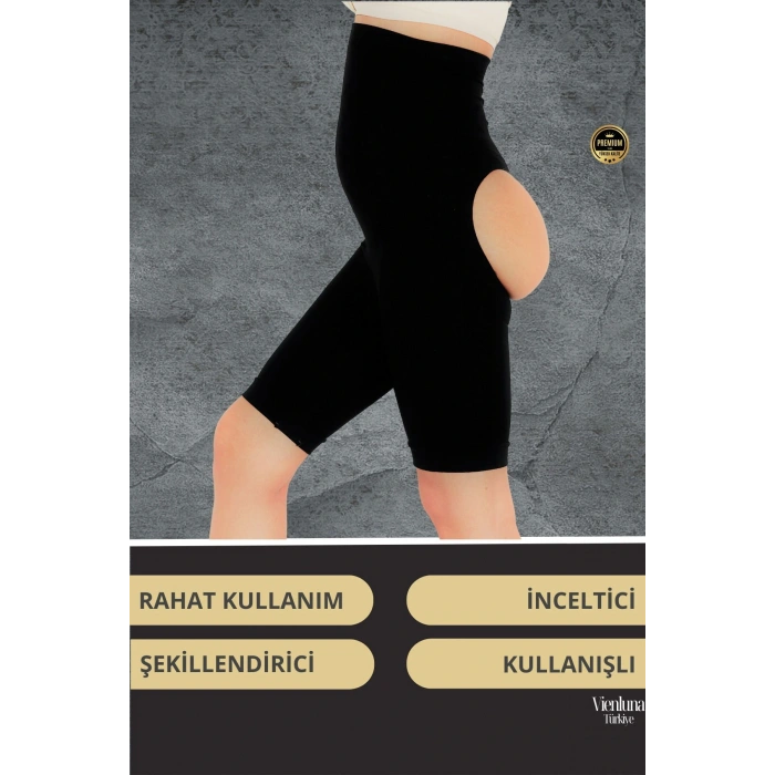 Görünmez Destek Kaymaz Silikonlu Yüksek Bel Kalça Şekillendirici Toparlayıcı Popo Dikleştirici Korse