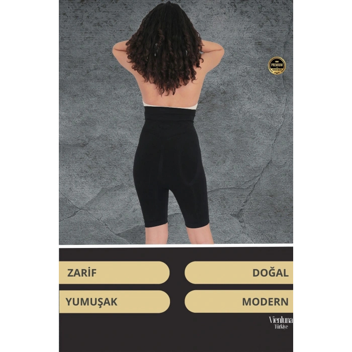 Yüksek Bel Destekli İz Göstermeyen Kaymaz Toparlayıcı İnceltici Popo Dikleştirici  Push-Up Korse