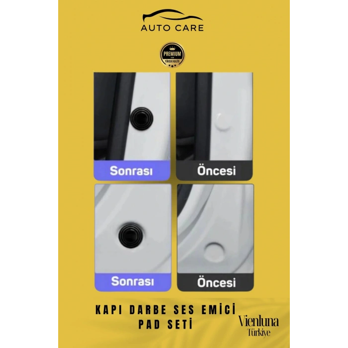 Premium Yüksek Kaliteli Araç Kapı Bagaj Çarpma Gürültü Önleyici Pad Takımı Ses Azaltıcı 40 Adet