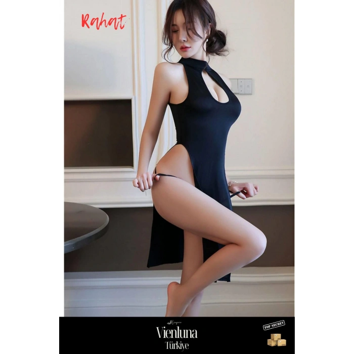 Premium Ürün Yeni Sezon Çok Şık Seksi Lüks Zarafet  Fantezi Erotik Süprem Penye Fantezi Şık Gecelik