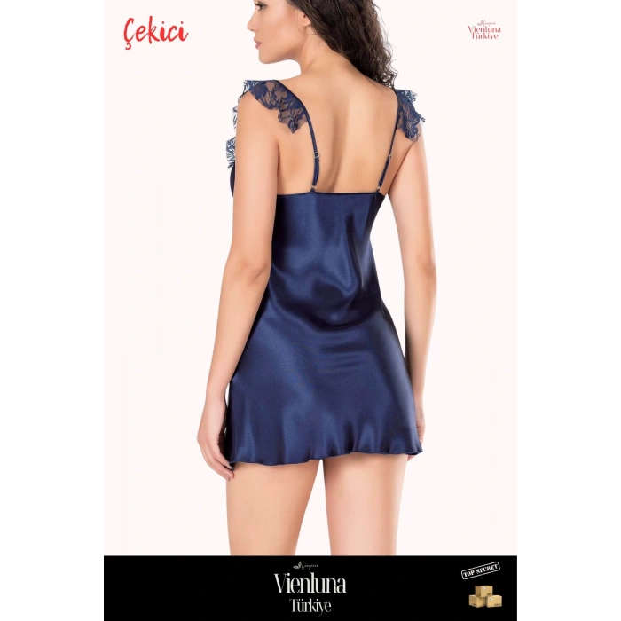 Yeni Sezon Premium Ürün Günlük Şık Lüks Zarif Modern Büyük Beden Çekici Fantezi Kısa Saten Gecelik