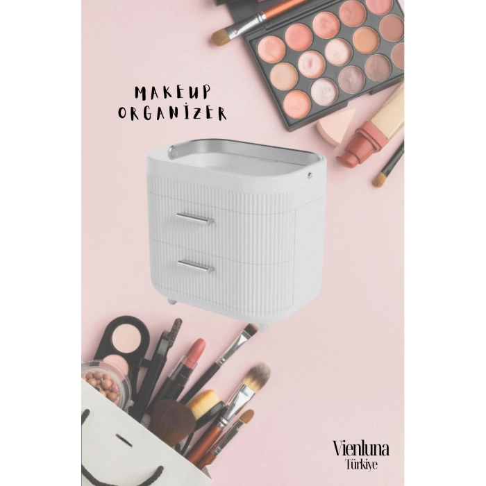 Özel Üretim Makyaj Malzemeleri Organizeri Düzenleyici Saklama Kutusu