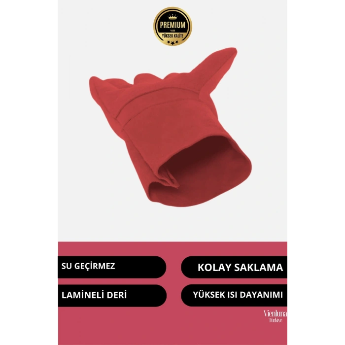 Premium Kalite Yüksek Isı Dayanımlı Kaynak Yangın Waterproof Çok Amaçlı Deri Eldiven