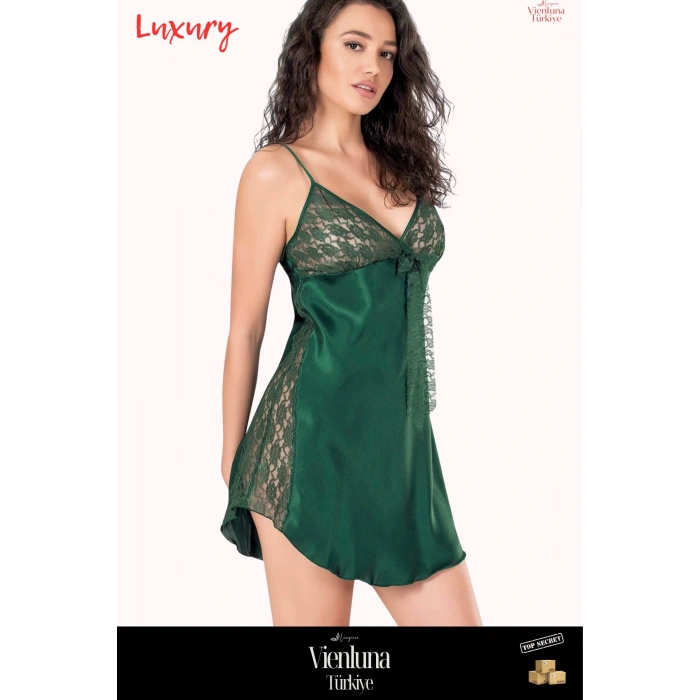 Yeni Sezon Premium Ürün Çok Şık Erotik Seksi Lüks Kadın Fantezi Tarz Özel Modern Zarif Saten Gecelik