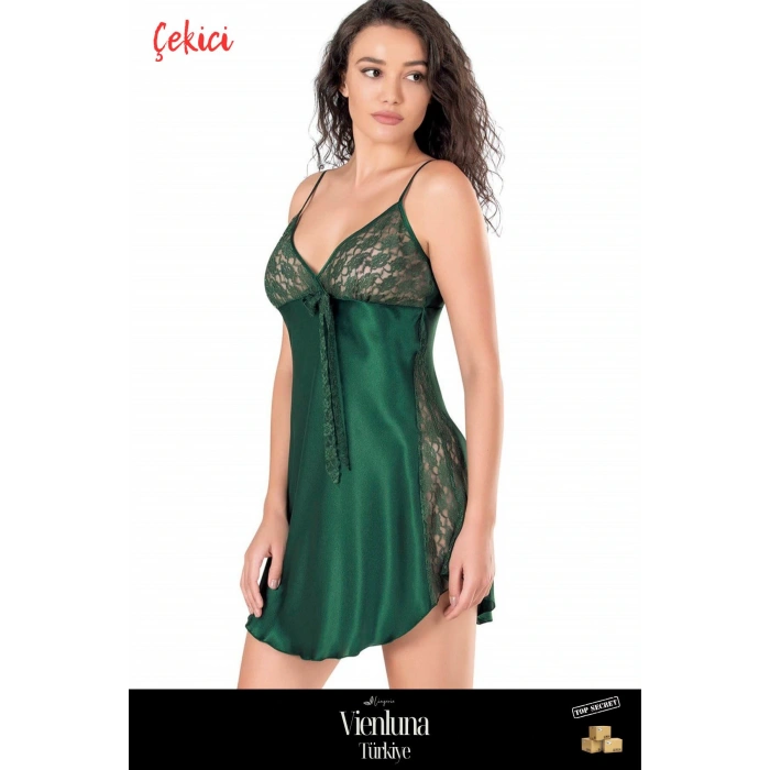 Yeni Sezon Premium Ürün Çok Şık Erotik Seksi Lüks Kadın Fantezi Tarz Özel Modern Zarif Saten Gecelik