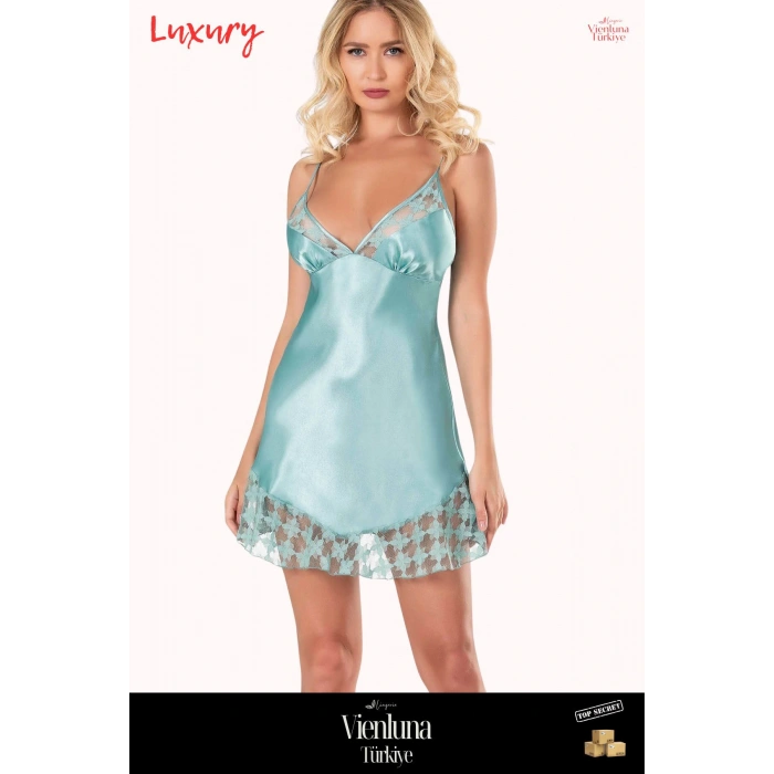 Yeni Sezon Premium Ürün Çok Şık Erotik Seksi Lüks Kadın Fantezi Tarz Özel Modern Zarif Saten Gecelik