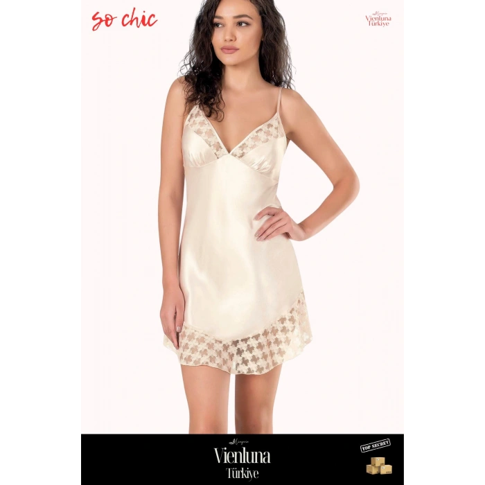 Yeni Sezon Premium Ürün Çok Şık Erotik Seksi Lüks Kadın Fantezi Tarz Özel Modern Zarif Saten Gecelik