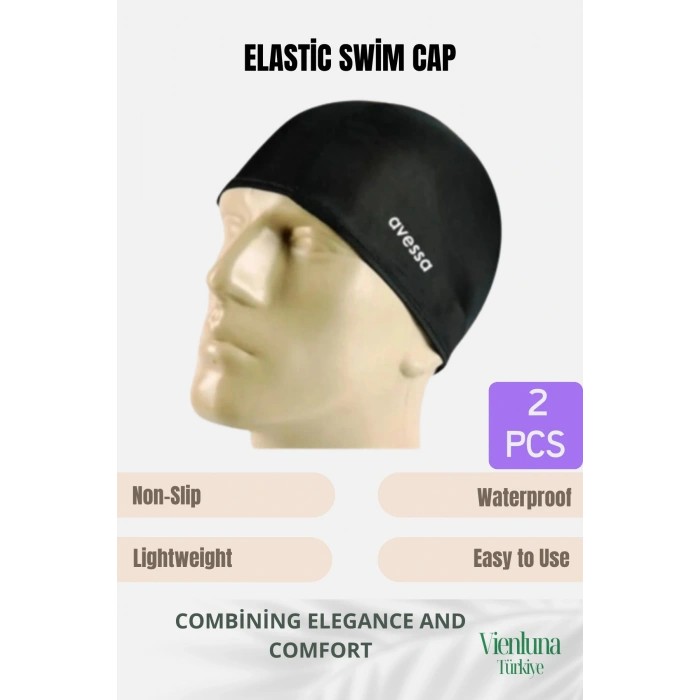High-Quality Non-Slip Lightweight Waterproof Easy to Use Elastic Swim Cap