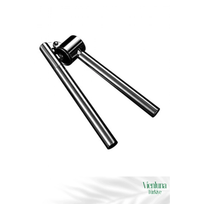 Özel Üretim Kaliteli Uzun Ömürlü Dayanıklı Ergonomik Pratik  Paslanmaz Çelik Sarımsak Ezici