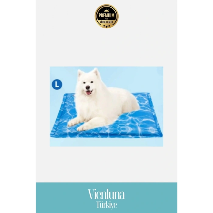 Özel Üretim Jel Dolgulu Serinletici Suya Dayanıklı Evcil Hayvan Yatak Matı 81x96 Cm