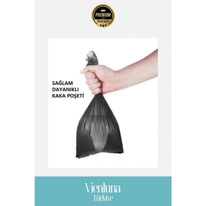 Çevre Dostu Evcil Hayvan Pati Desenli Kaka Poşeti 4 Paket 60 Adet Rulo