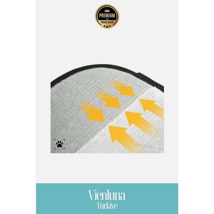 Özel Üretim Yeni Nesil Kaymaz Mikrofiber İki Yönlü Evcil Hayvan Tüy Toplama Eldiveni 25x18 Cm