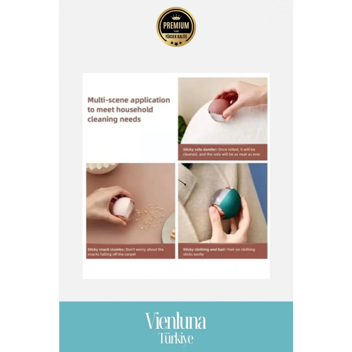 Özel Üretim Kumaş Tiftik Temizleme Topu Taşınabilir Pratik Kullanımlı Elbise Tüy Çıkarıcı