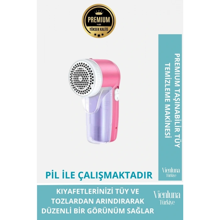 Premium Pilli Taşınabilir Tüy Temizleme Makinesi Hızlı Pratik Koltuk Halı Kazak Temizleyici
