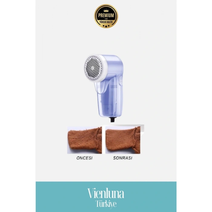 Premium Şarjlı Otomatik Tüy Toplama Kazak Halı Temizleme Makinesi