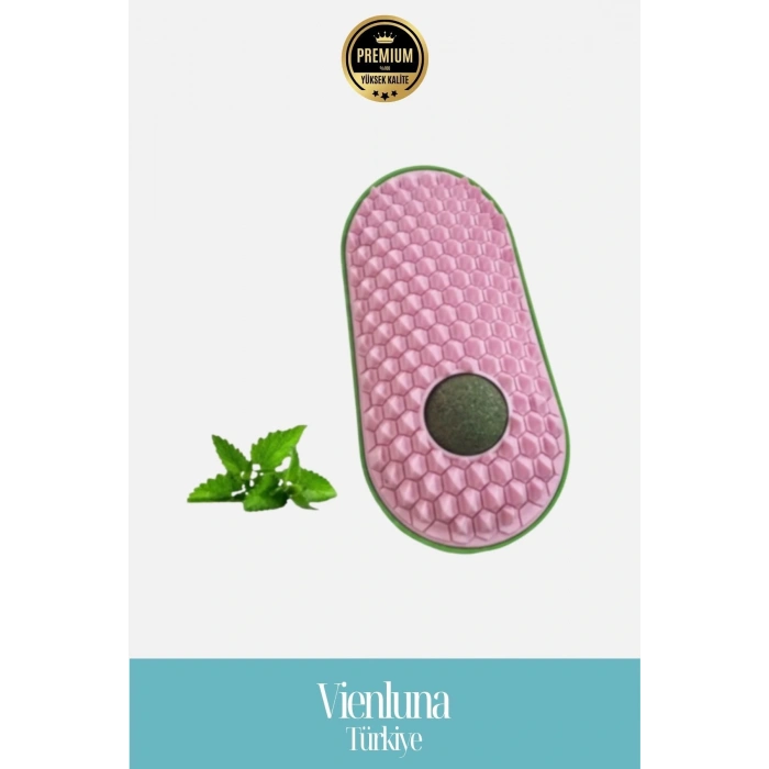 Premium Yumuşak Silikon Kedi Otlu Eğlenceli Kaşınma Paneli