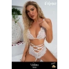 Premium Seri  Fantezi Şık Özel Beden Çekici Stiller Şık Rahat Kesim Dantelli Babydoll Takım