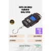 Premium Lcd Ekran Hassas Seyahat Bavul Tartı Dijital Çok Amaçlı Taşınabilir Bagaj Tartısı Max 50 Kg