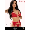 Premium Seri Özel Şık Modern Erotik Çekici Seksi Özel İddialı Zarif Dantelli Fantezi Jartiyer Takımı